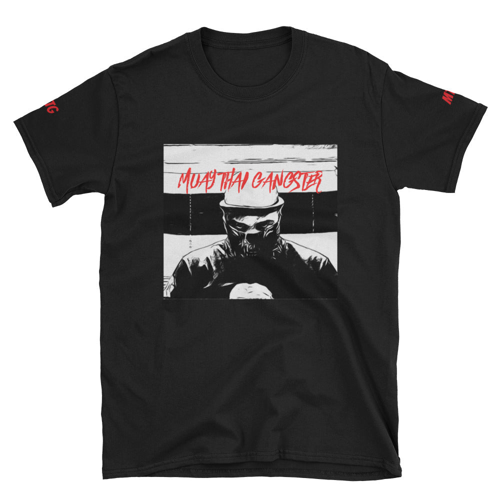 Muay Thai Gangster Print Short-Sleeve Unisex T-Shirt
